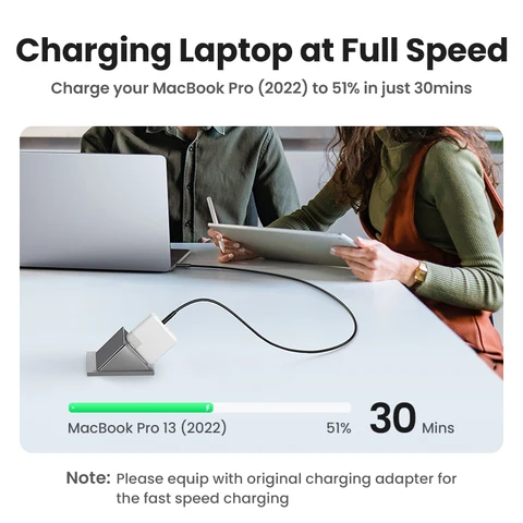 UGREEN 100 Вт USB C к USB C кабель для iPhone 15 MacBook iPad Pro Быстрая зарядка кабель 5A 100 Вт Тип C быстрое зарядное устройство PD кабель USB C