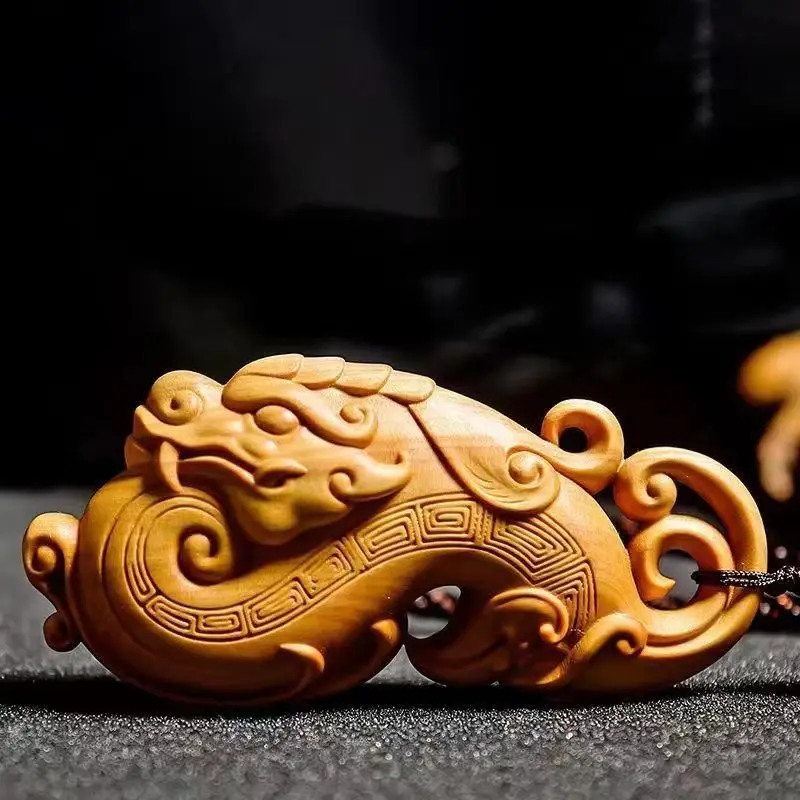 Ручная подвеска в виде дракона и феникса из бокса Chengxiang подставка для домика