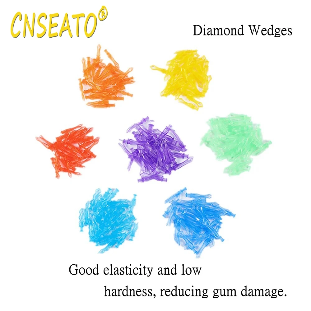 210 шт. одноразовые стоматологические пластиковые клинья