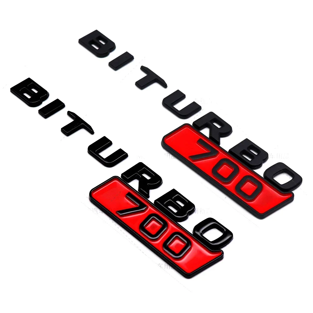 Боковая эмблема кузова автомобиля задняя наклейка внешняя для Mercedes Benz BITURBO 700 800 900