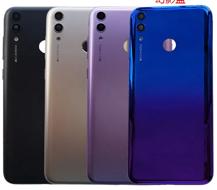 

For huawei honor 8C play Spare Replacement Back Battery Cover with Side Keys & Camera Lens for Huawei Honor8C Play