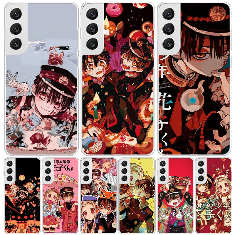 Аниме Чехол Hanako Kun в туалете чехол для телефона Samsung Galaxy S24 Ultra S23 Plus S22 + S21 S20 FE S10E S10 S9