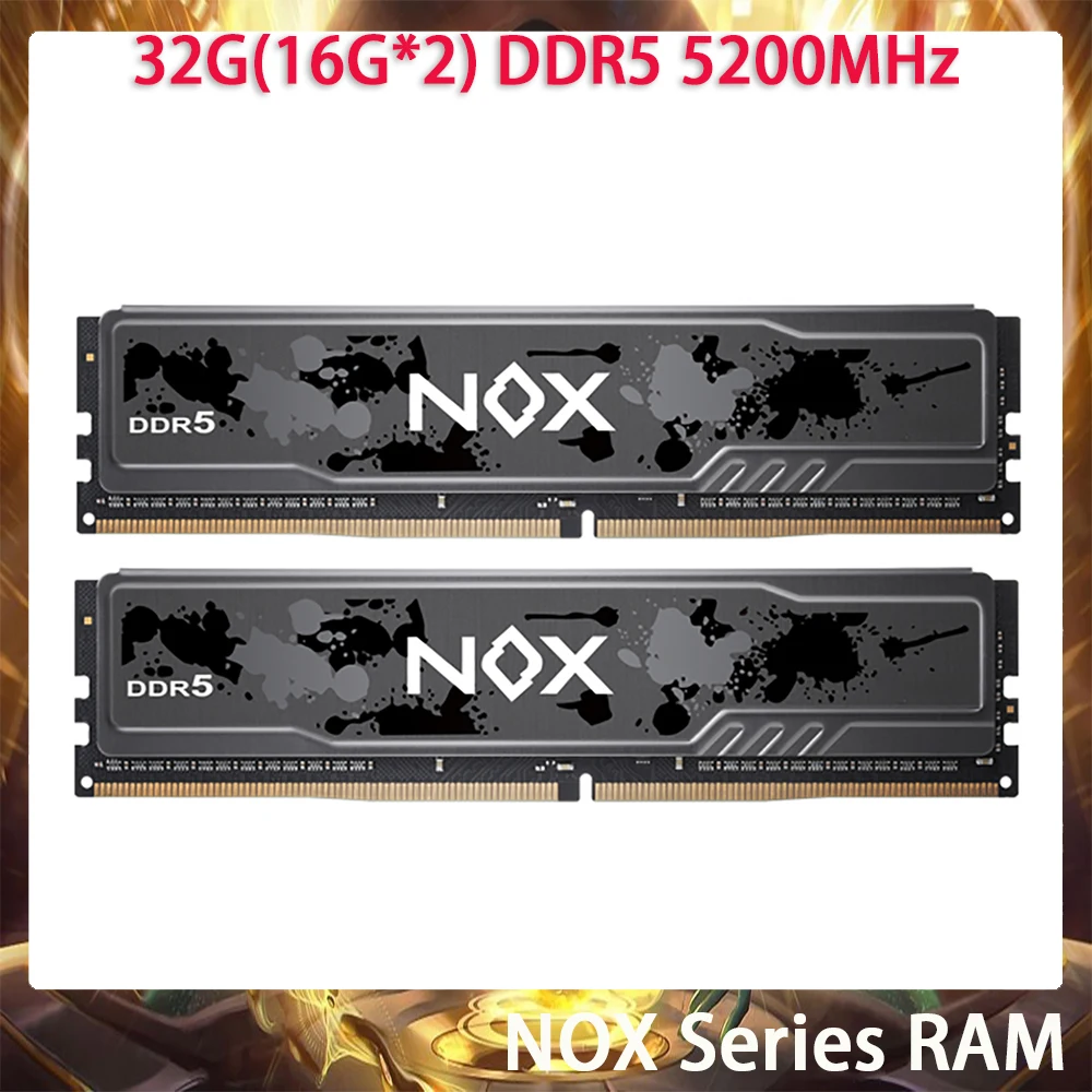 Оперативная память для настольных ПК 32 Гб (16 * 2) DDR5 5200 МГц