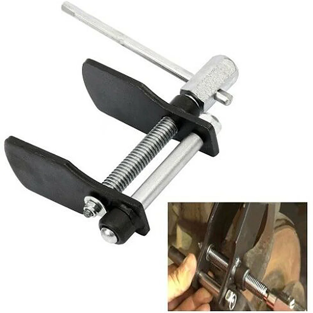 

Disc Brake Pad Spreader Caliper Piston Compressor Press Steel Spreader Tool for Repair Change Replacement ( Silver )