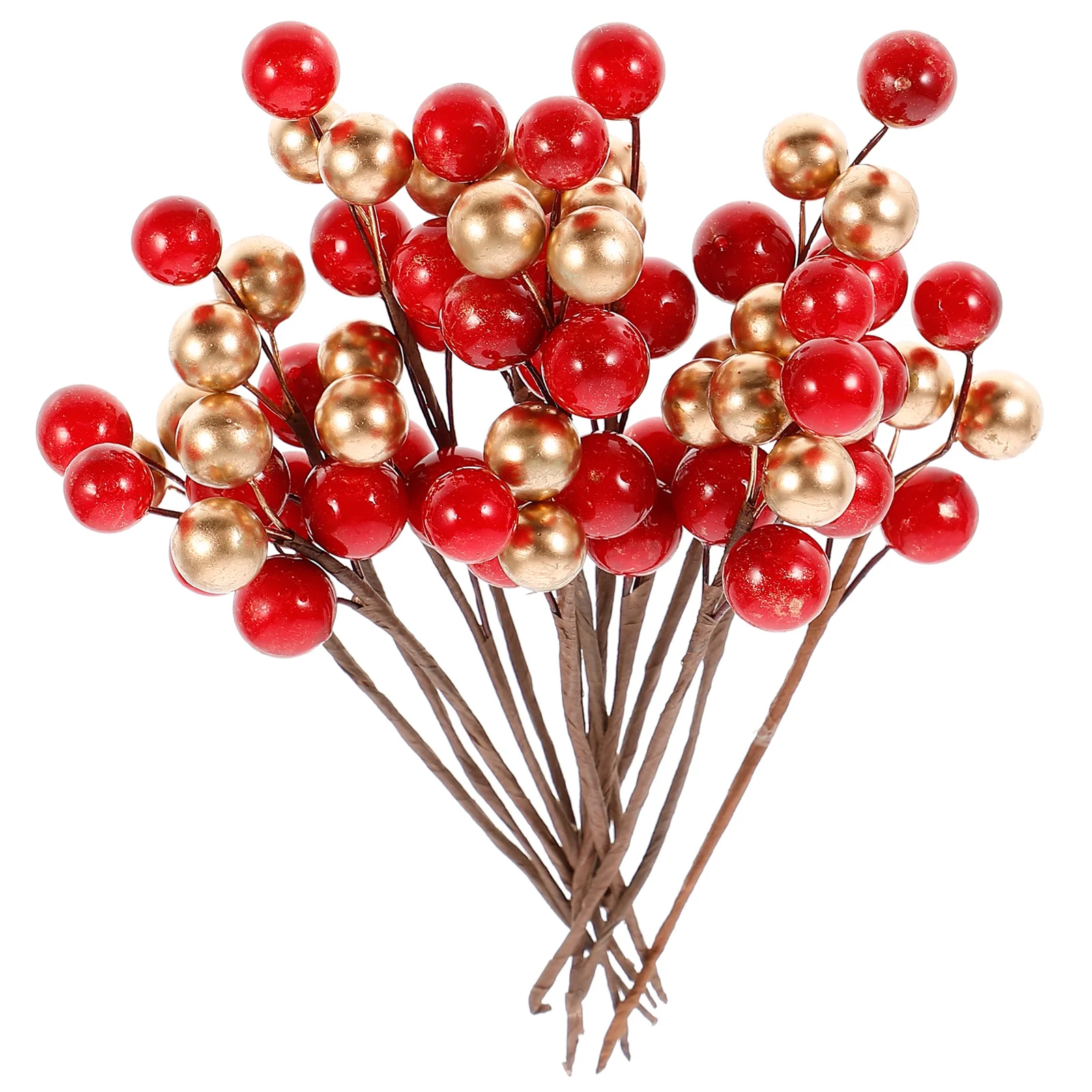 

Berry Christmas Stems Holly Picks Tree Red Wreath Garland Ornamentbrries Holiday Leaves Berries Branches