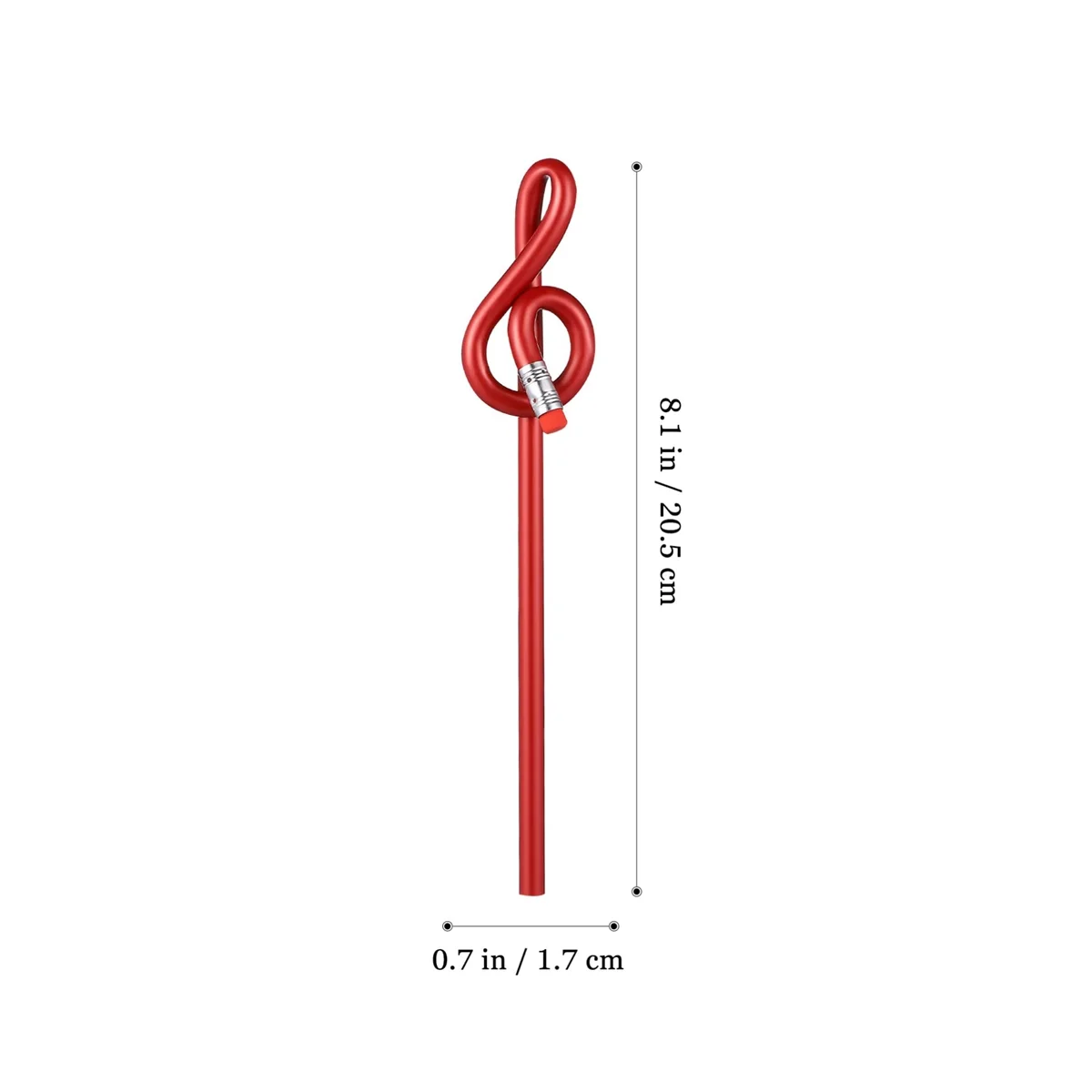 

Карандаш со стирателями 20 шт., для музыкальных заметок, письменные принадлежности, Детские Канцелярские подарки