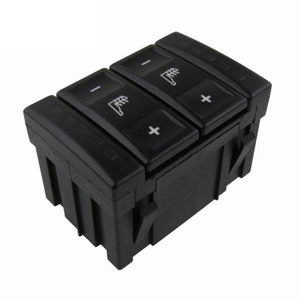 

Heating Button Electric Seat Switch Silver&Black Vehicle 1pcs Accessories