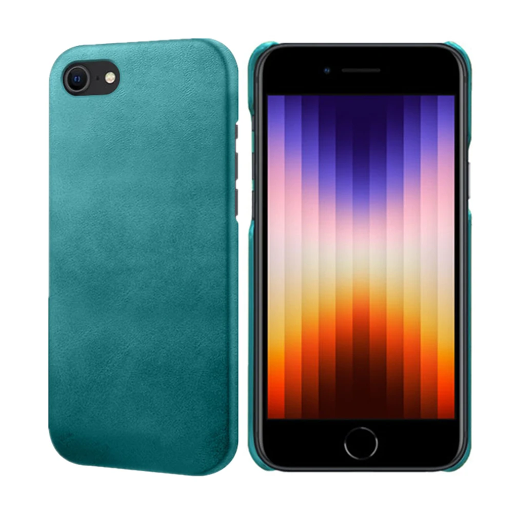 

Luxury PU Leather Case For iPhone SE3 SE 2022 13 12 Mini 11 Pro XS Max Coque Slim PC Cover For Apple iPhone 7 8 Plus X XR Funda