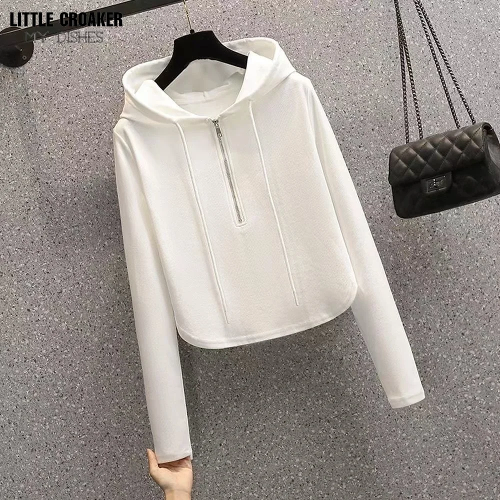 Корейская рубашка в стиле Харадзюку Женский Топ с длинным рукавом и принтом