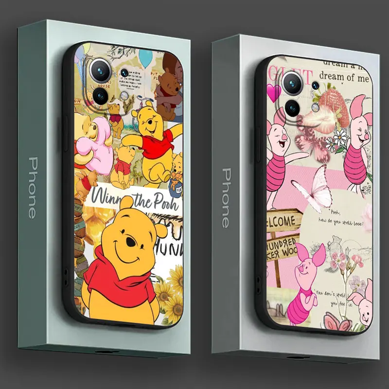Фото Чехол для телефона с Винни-Пухом для Poco X8Pro Max X5 X6 X7 X8 M6 M7 M8 F6 F7 Pro F8 Disney для Xiaomi 13T 14T 15T Pro 15 Ultra Cover №1