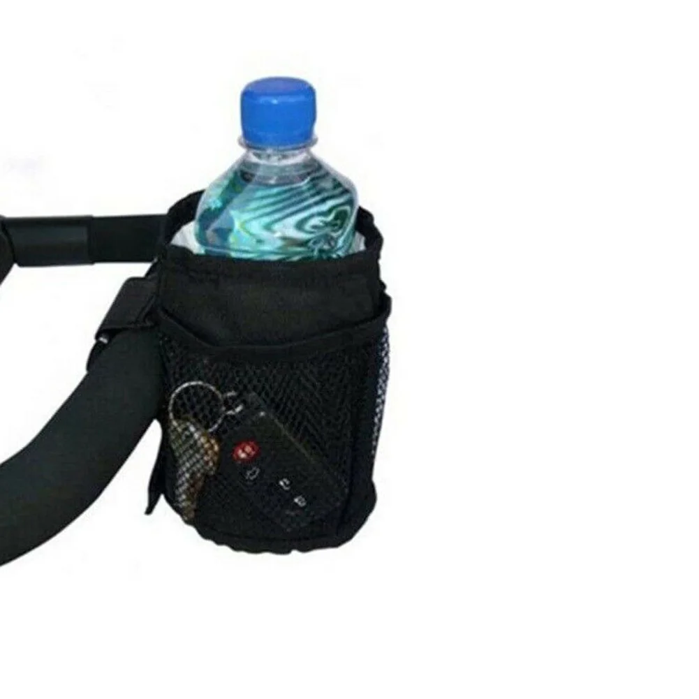 

Drink Bottle Cup Holder For Wheelchair Walker Rollator Stroller Insulation Cup Bag Oxford Cloth Waterproof EPE Outdoor 10x14cm