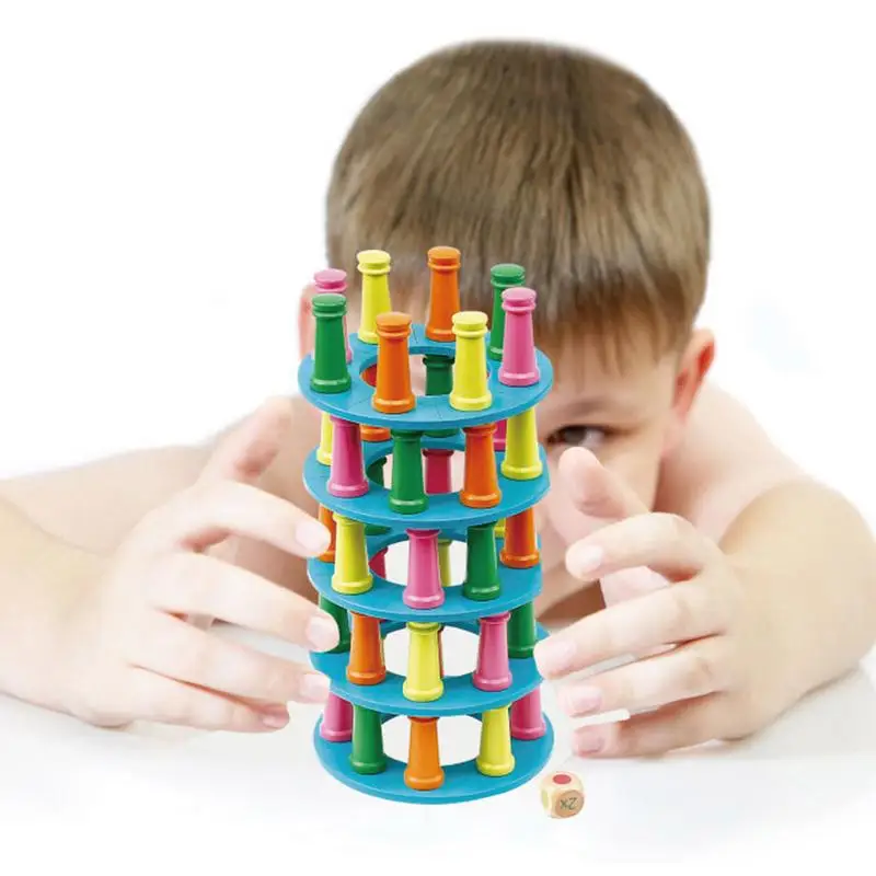 

Stacking Board Games Wooden Tumbling Blocks Board Games Tumbling Blocks Board Games Toppling Leaning Tower Toy Party Games For