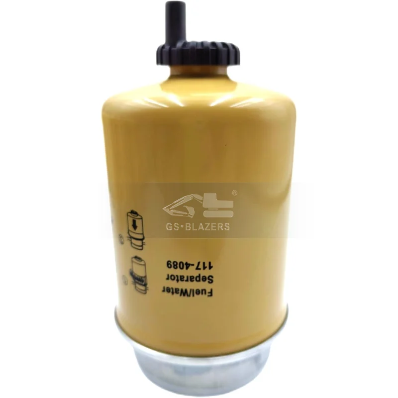 6 шт./упак. 117-4089 Замена фильтра сепаратора топливной воды для Caterpillar 312C 315C 318C 320B 325B