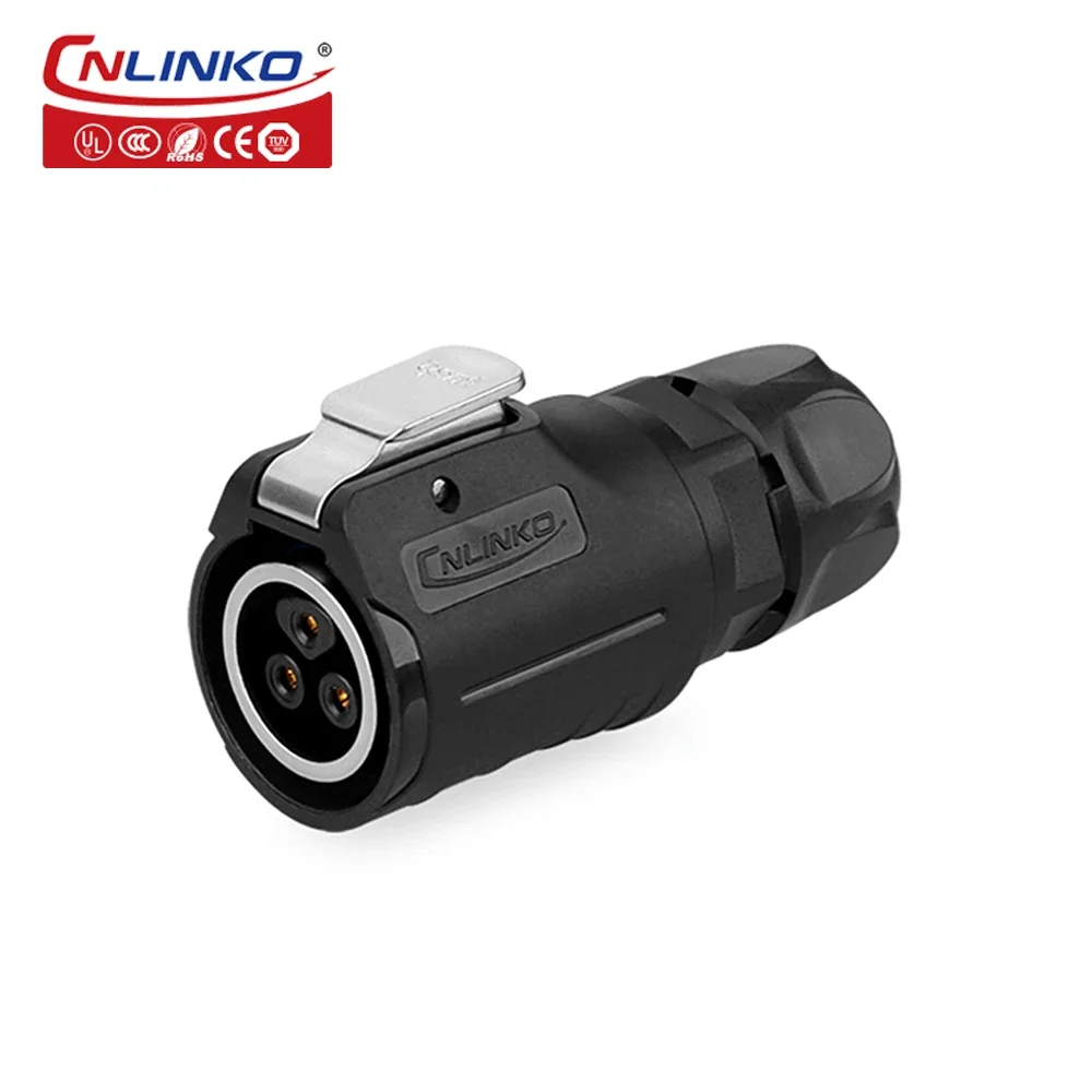 CNLINKO LP16 Водонепроницаемый разъем IP65 Разъем для наружного освещения 3-контактный