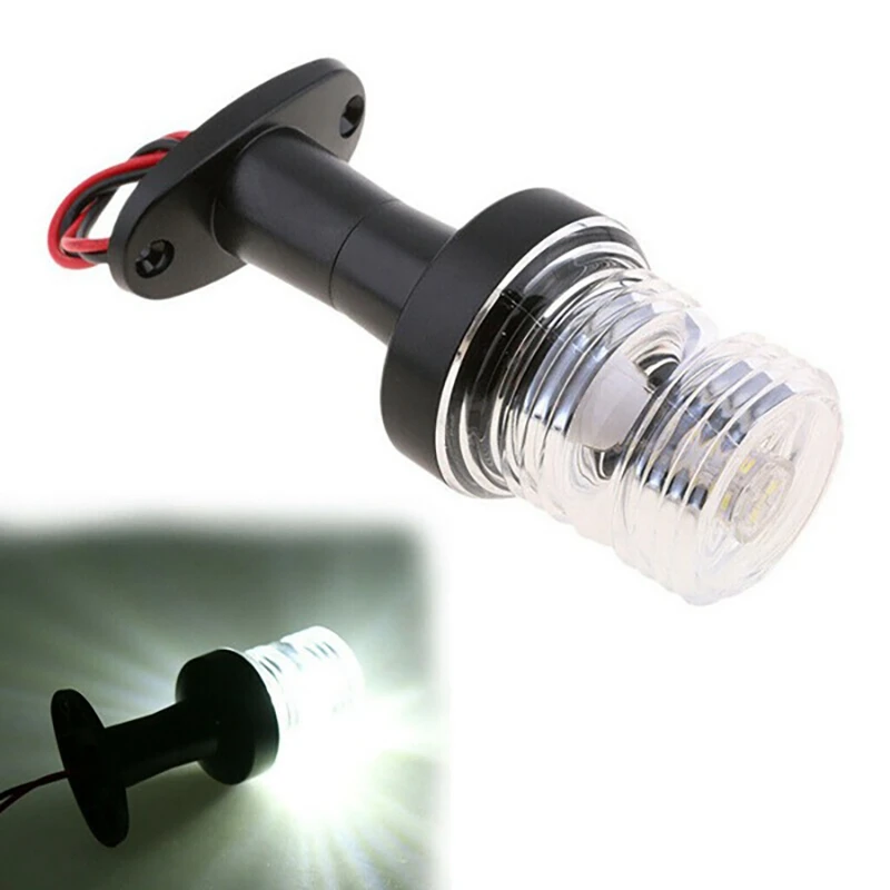 Черная 8-дюймосветодиодный Складная светодиодная навигационная лампа Парусная