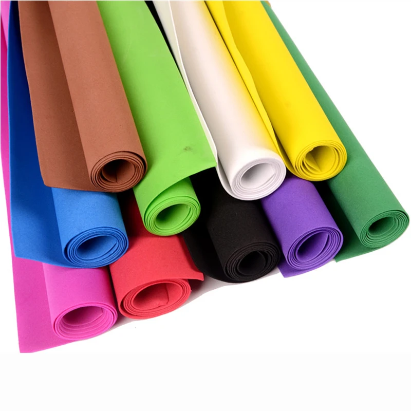 

2MM Eva Foam 5 Sheets Color sponge paper Scrapbooking Crafts Kindergarten Christmas Handicraft Diy Materials Colorful 50X50