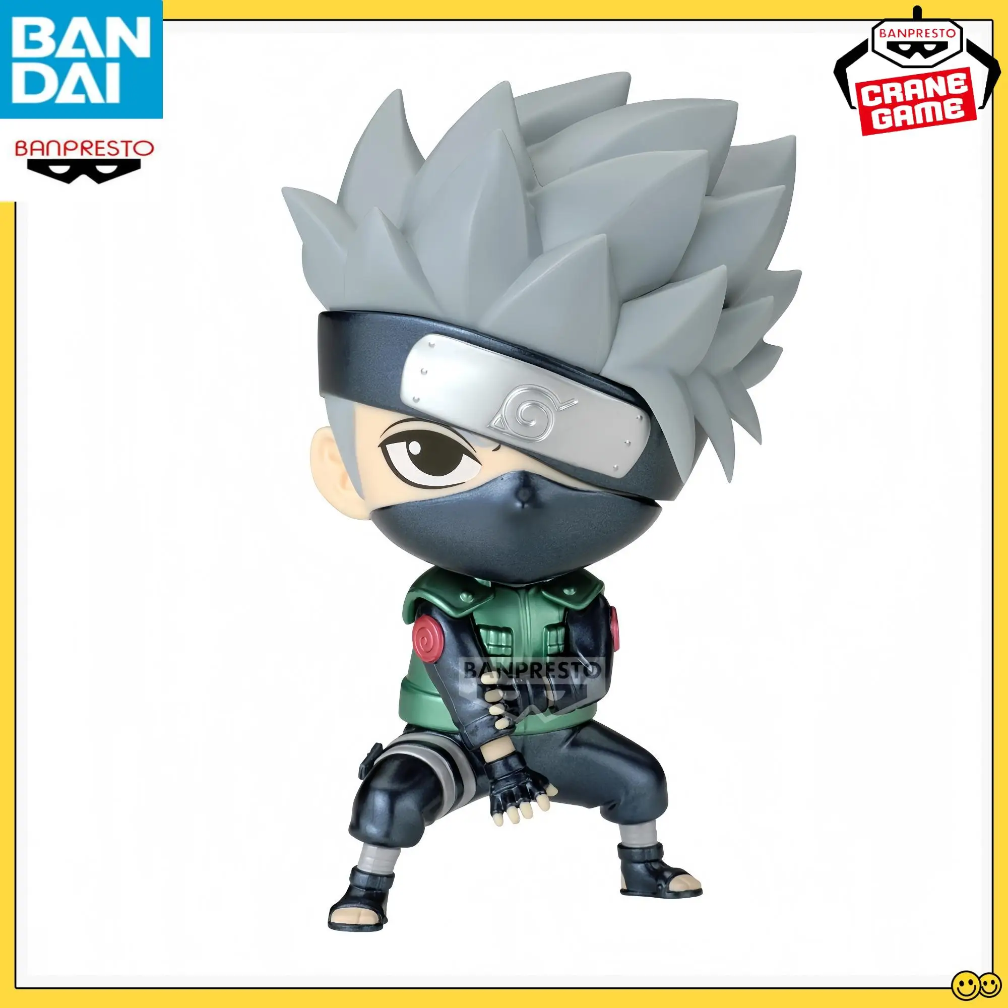 Фото Banpresto Naruto Shippuden Чиби Учиха Саске и Хатаке Какаши 10 см Готовая модель игрушки Коллекционный подарок Bandai на складе №4