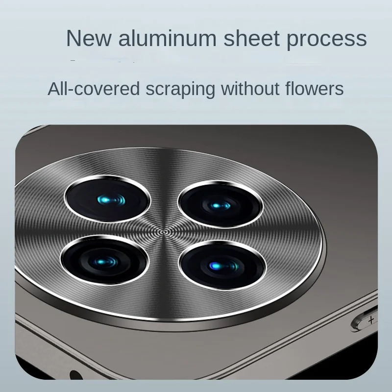 Матовый чехол из алюминиевого сплава с проточной головкой для vivo X100 Pro телефона