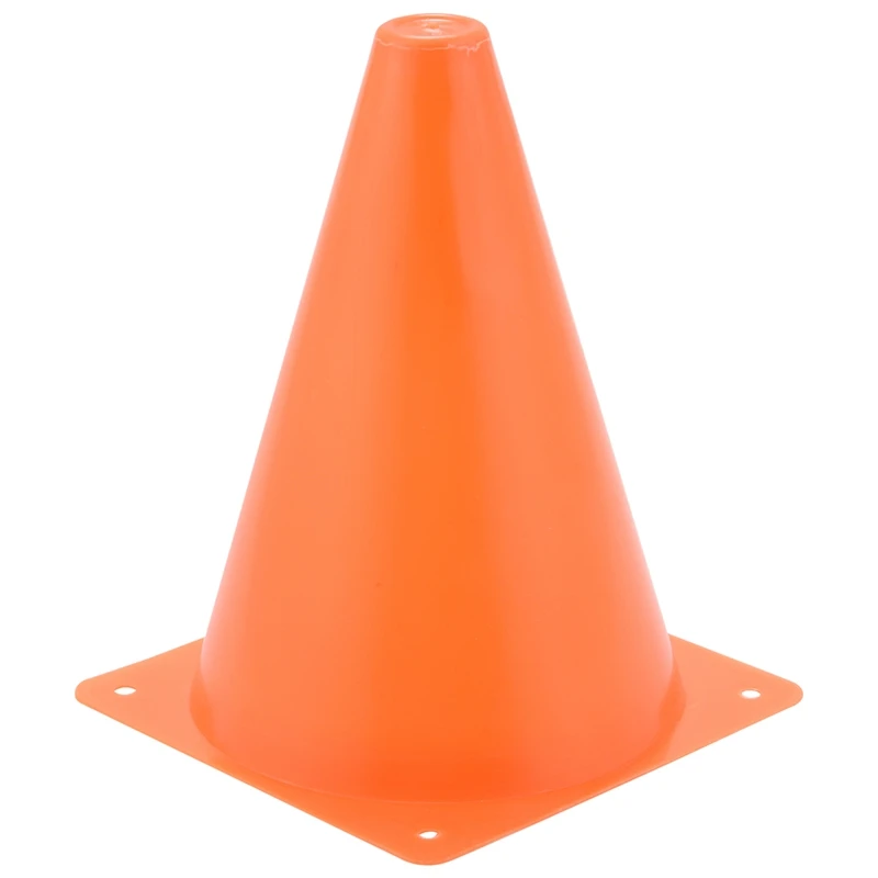 

Plastic Traffic Cones - 12 Pack Of Multipurpose Construction Theme Party Sports Activity Cones For Kids Outdoor And Indoor Gamin