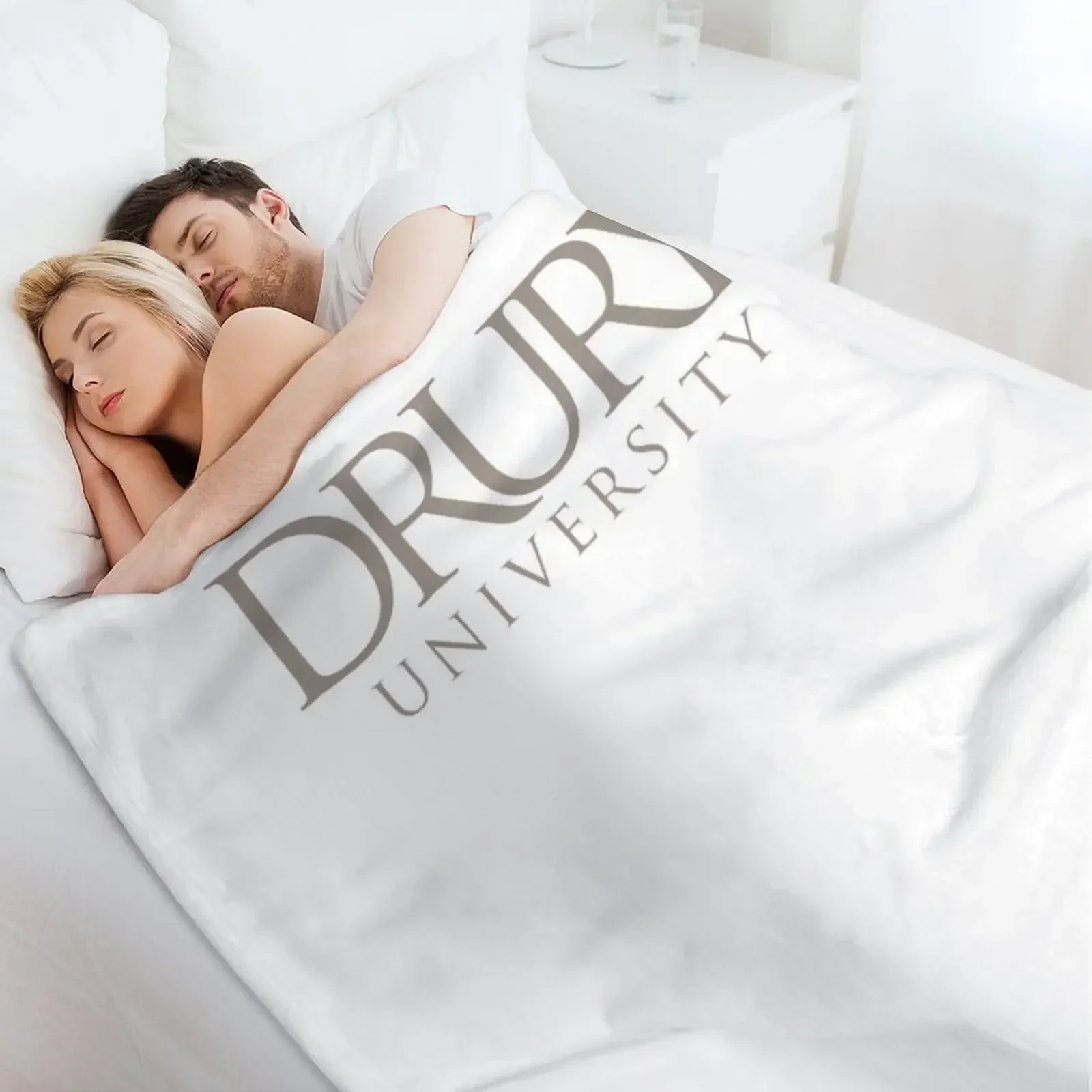 Классическое одеяло Drury University самое мягкое односпальное для детской кроватки