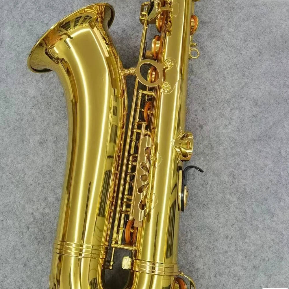 Юпитер Тенор-саксофон JTS-700Q Лакированное золото Латунь Bb Инструмент с