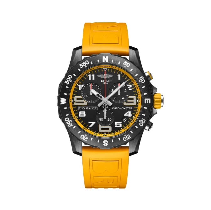 

2023 new men's sports watch luxury brand high quality multi-function silicone with calendar fashion endurance Breitling quartz w