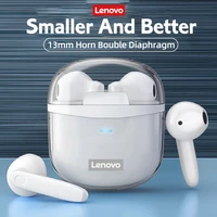 lenovo xt96 bluetooth earphones hifi stereo wireless headphones noise reduction earbud waterproof sports headset with microphone