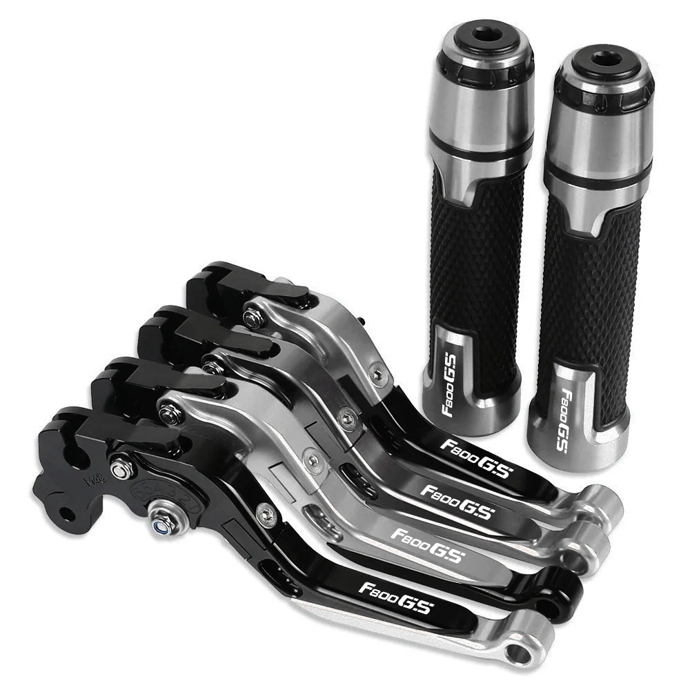

Motorcycle CNC Brake Clutch Levers Handlebar knobs Handle Hand Grip Ends FOR BMW F800GS 2008 2009 2010 2011 2012 2013 2014-2016