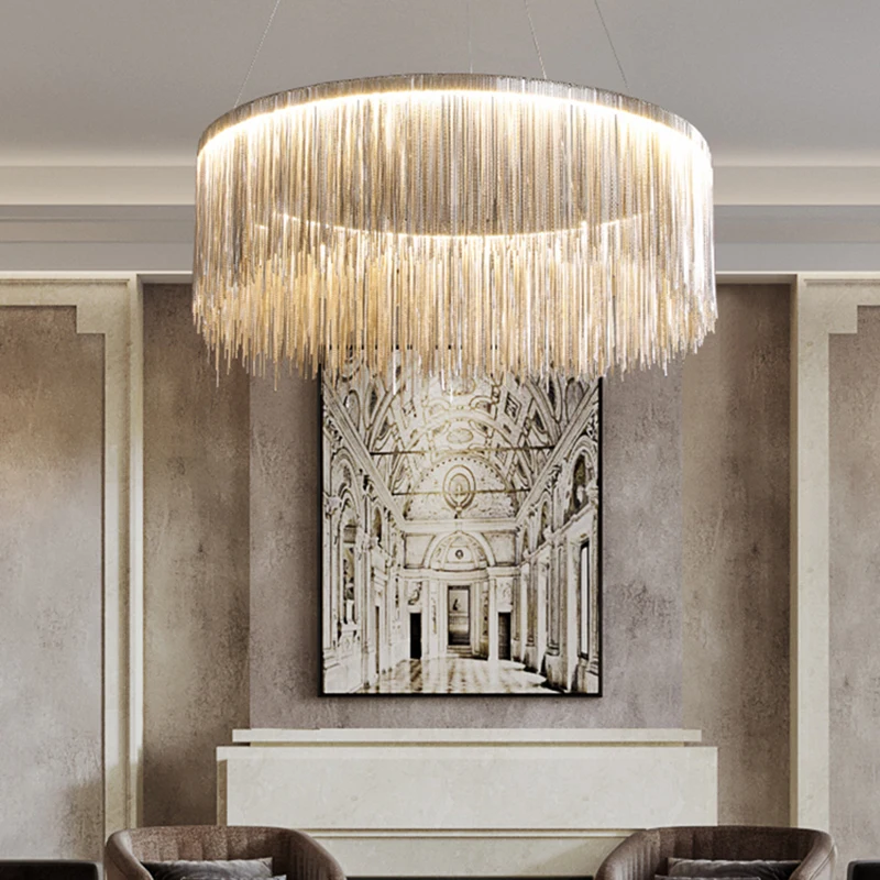 

Led Art Chandelier Pendant Lamp Light Room Decor Nordic home dining lustre hanging for ceiling fixture indoor