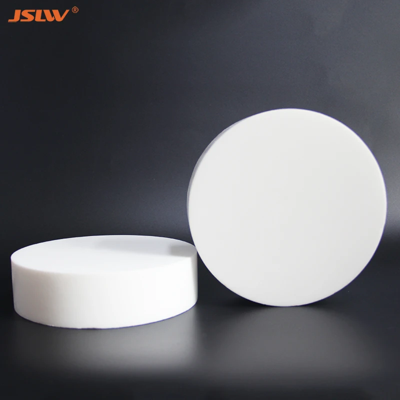 1 шт. круглая прокладка из ПТФЭ твердая пластина F4 устойчивая к температуре