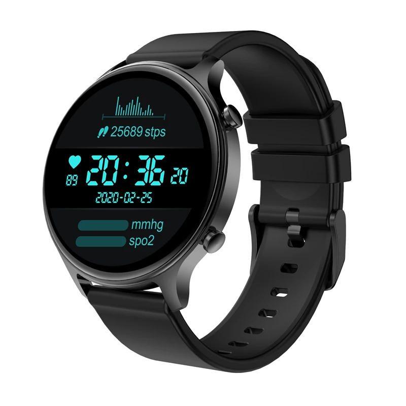 

Smart Watch DS30 BT Call Full Circle Color Screen Heart Rate Blood Oxygen Sleep Music Sport Step Meter Fashion Women Man Watch