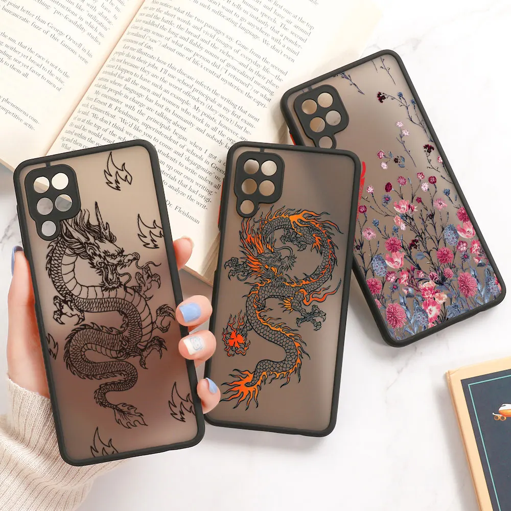 

Case For Samsung Galaxy A53 5G Funda A12 A54 A34 A52 A33 A13 A22 A32 S22 Ultra S23 S21 S20 FE A50 A51 A71 A14 A73 Matte Cover