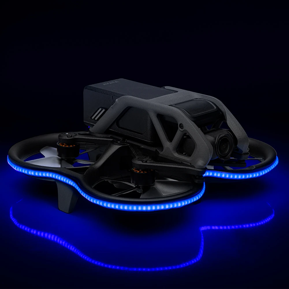 

Светодиодная лента для Dji Avata Body Drone, аксессуары «сделай сам» для ночного полета, сигнасветильник Лампа безопасности, 2 цвета, Водонепроницае...