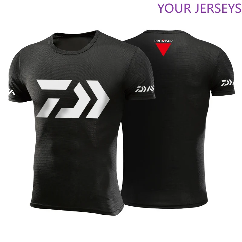 

2022 DAWA Short Sleeve Fishing Jerseys Quick Dry Fishing Clothing Cycling Jersey Large Size Anti-UV Outdoor Summer Fishing Shirt