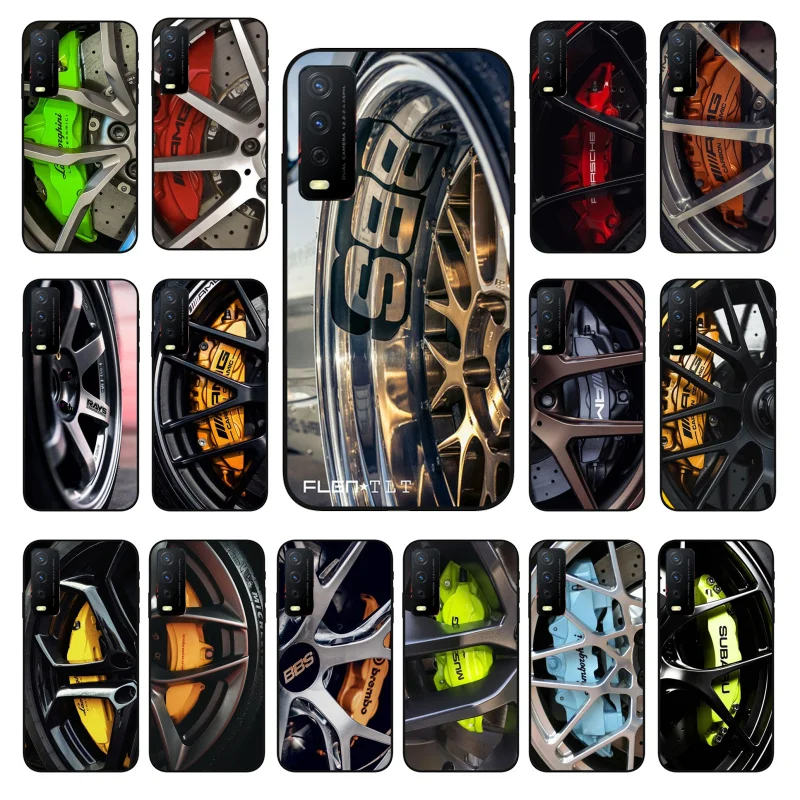 

Sports Car Wheel Tire Speed Phone Case for VIVO Y31 Y30 Y21 Y15S Y53S Y11 V21 V21E V20SE U3X U3 IQOOZ3 IQOONEO Y32 Y70 1907