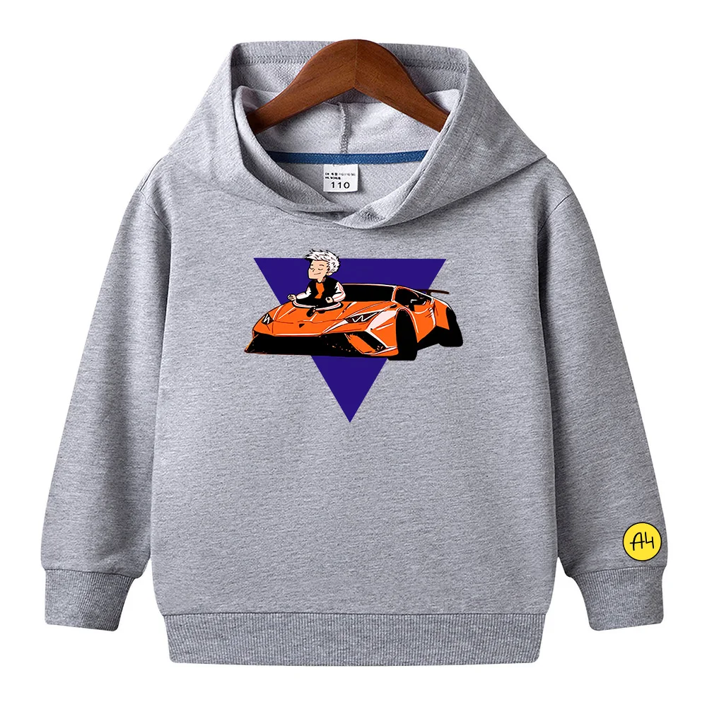 Детская толстовка с капюшоном Merch А4 Гелик ламба для мальчиков новинка 2021