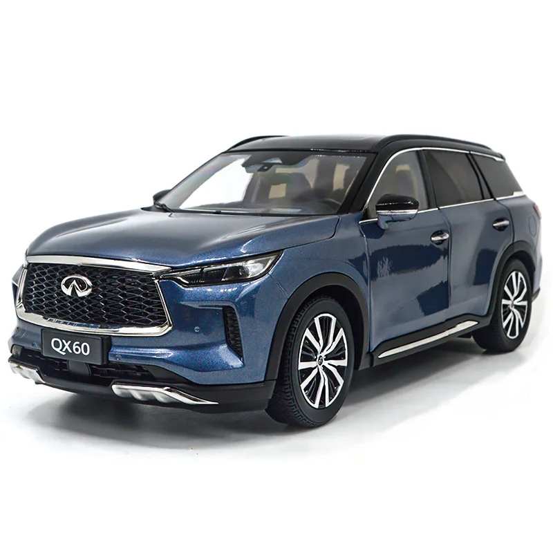 Масштаб 1:18 Infiniti QX60 2022 литая под давлением миниатюрная металлическая модель