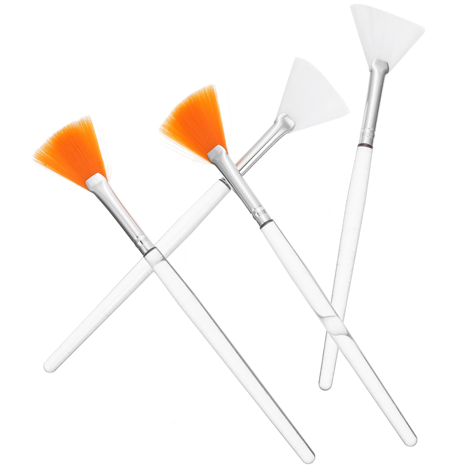 

4 Pcs Mix Mask Brush Hydrating Face Women Tools Nylon Facial Mud Brushes