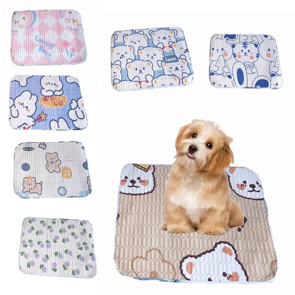 

Reusable Absorbency Baby Diaper Bed Mat Cover Pets Mats Dog Pet Supplies Washable Pee Pad Training Pads