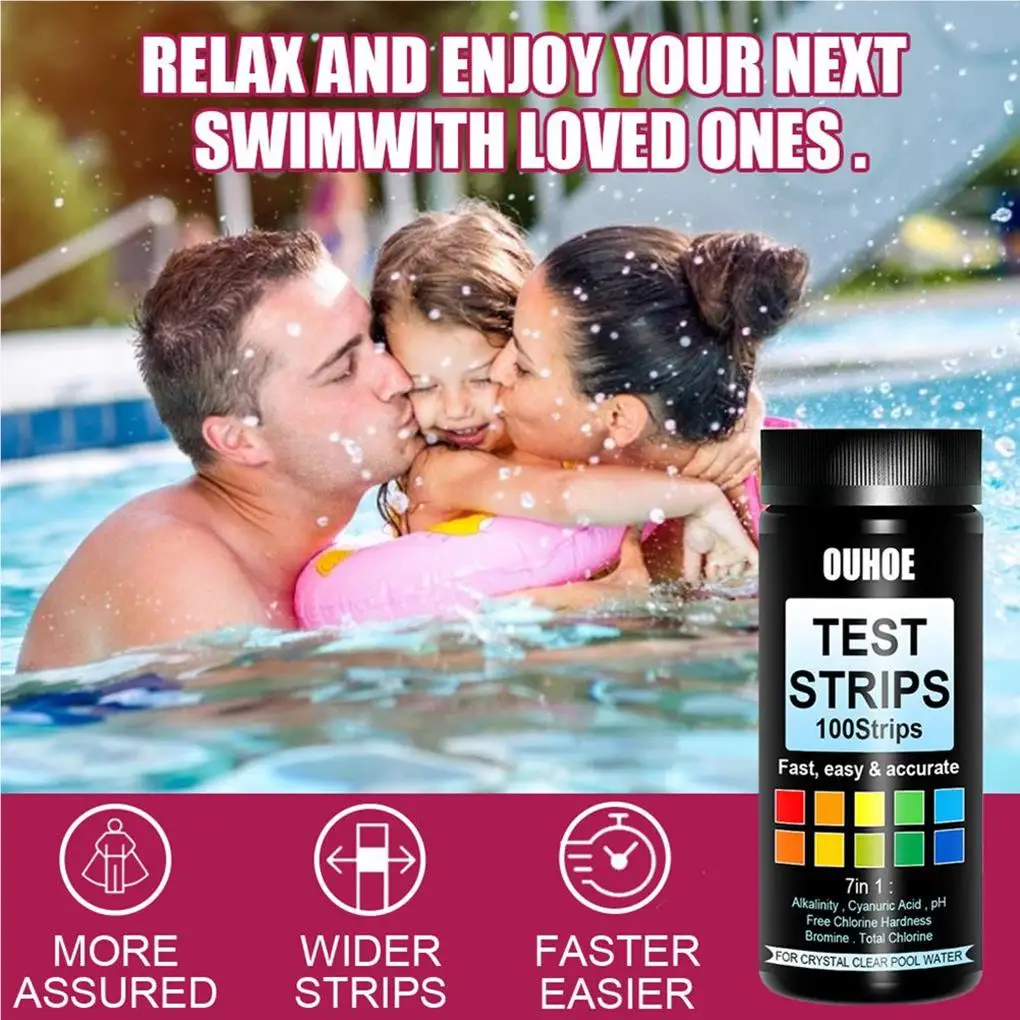 

100X Test Paper Testing Strip PH Tester Convenience Simple Operation