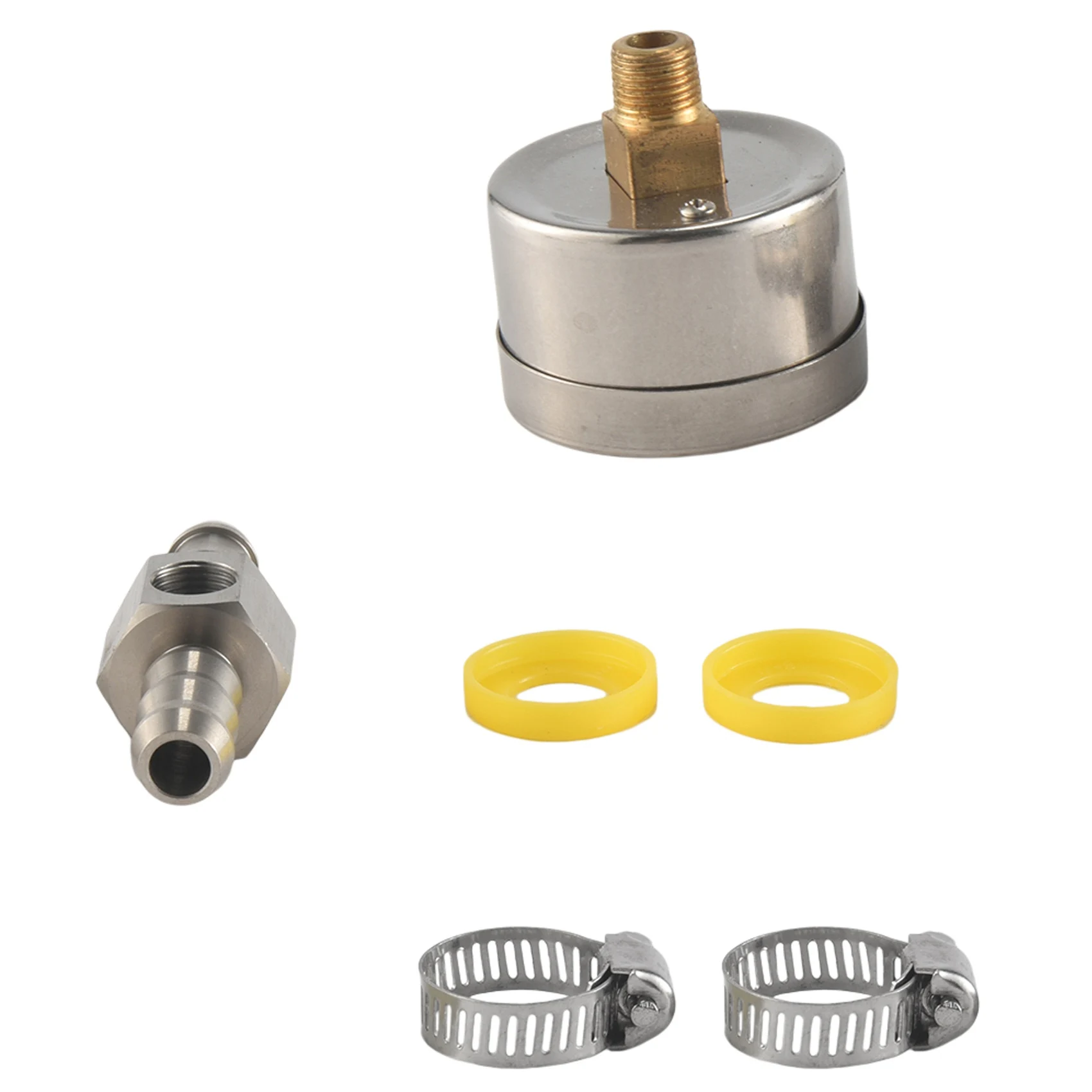 Универсальный манометр топлива 1/8 NPT (140 фунтов на квадратный дюйм) с 3/8-дюймовым