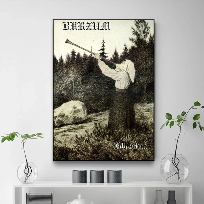 

Плакат Burzum Varg Vikernes на холсте