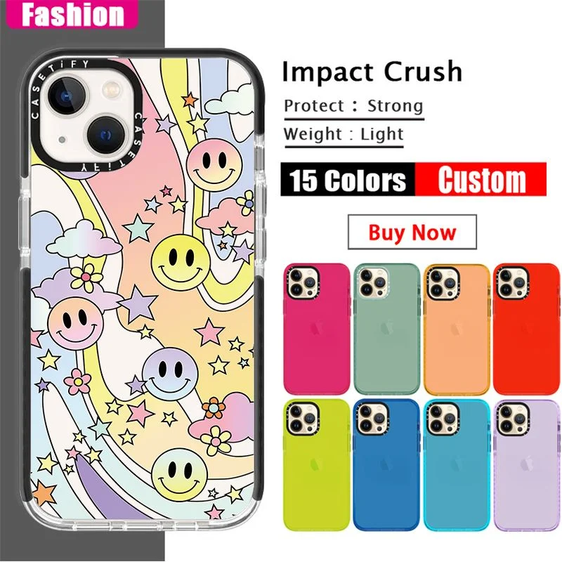

Чехлы CASETIFY со смайликами и звездами из ТПУ для Iphone 13, 12, 11, 14 Pro Max, XR, XS Max, 14 Plus, Дамская девушка, противоударный мягкий прозрачный чехол D0506