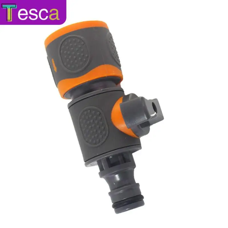 

Garden Tools Connector Fittings Switch Valve Agriculture Garden Watering Quick Coupling Single Nipple Rubber-coated Through
