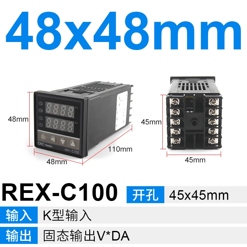 Thermostat REX-C100-400-C700-C900 Digital Display Intelligent Temperature Controller Temperature Controller