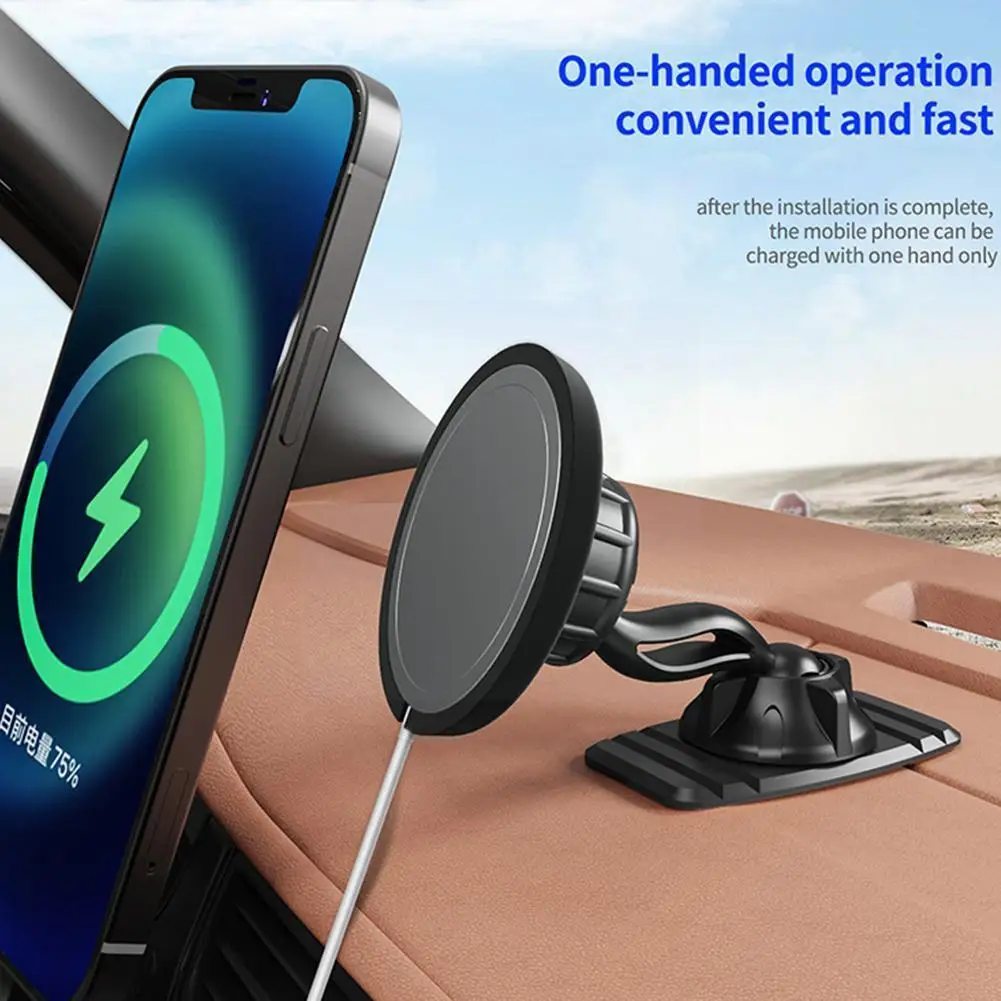 

Magnetic Car Holder for iPhone 12 Samsung Dashboard GPS Car Navigation Phone Stand Holder Universa Car Support Mount Q3U5