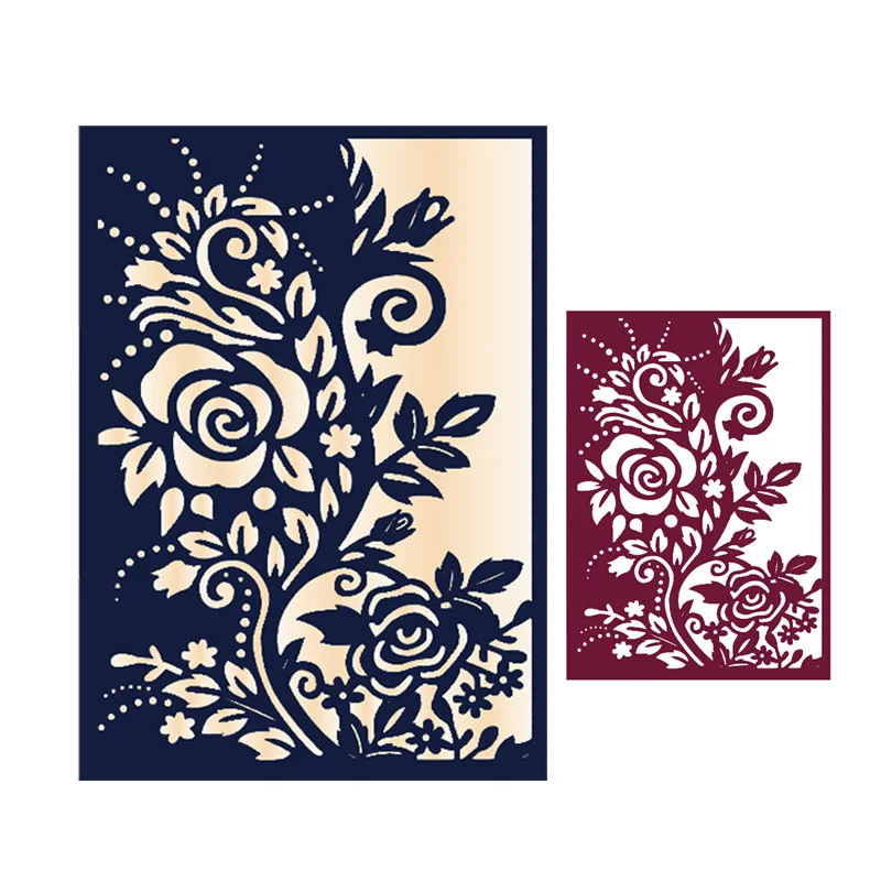 Металлические штампы для высечки с крошечным краем украшения Скрапбукинг Бумага