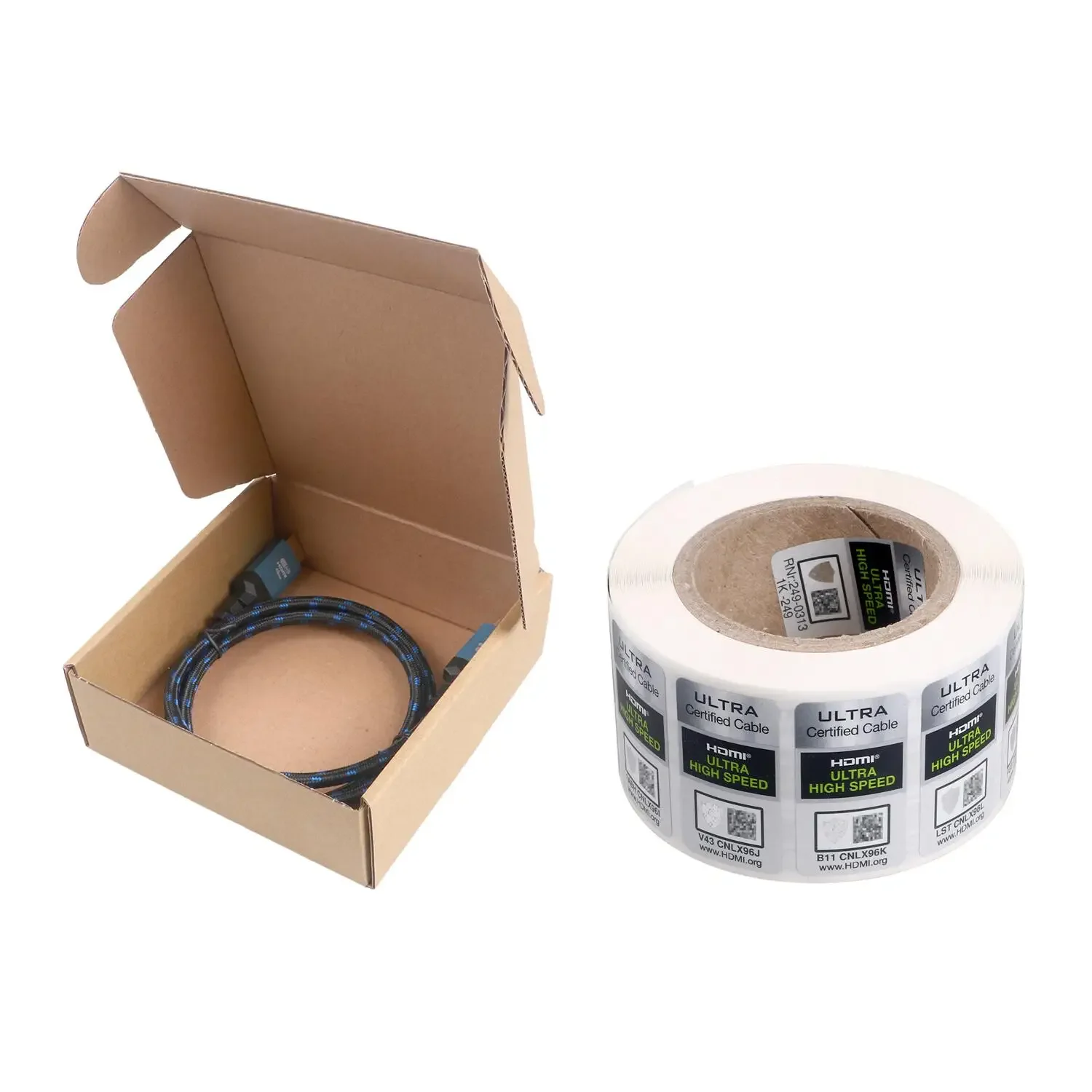 Кабель HDMI 8K @ 60 Гц и 4K 120 48 Гбит/с позолоченным покрытием для HDTV разветвитель