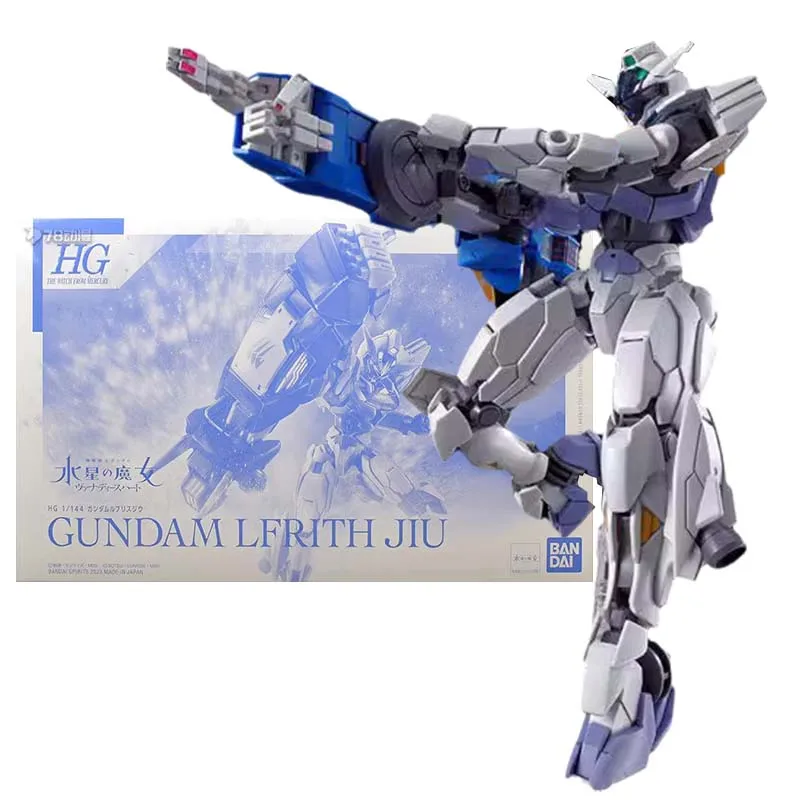 

Bandai Figure Gundam Model Kit Anime Figures HG TWFM Lfrith Jiu Mobile Suit Gunpla Action Figure Toys For Boys Children's Gifts
