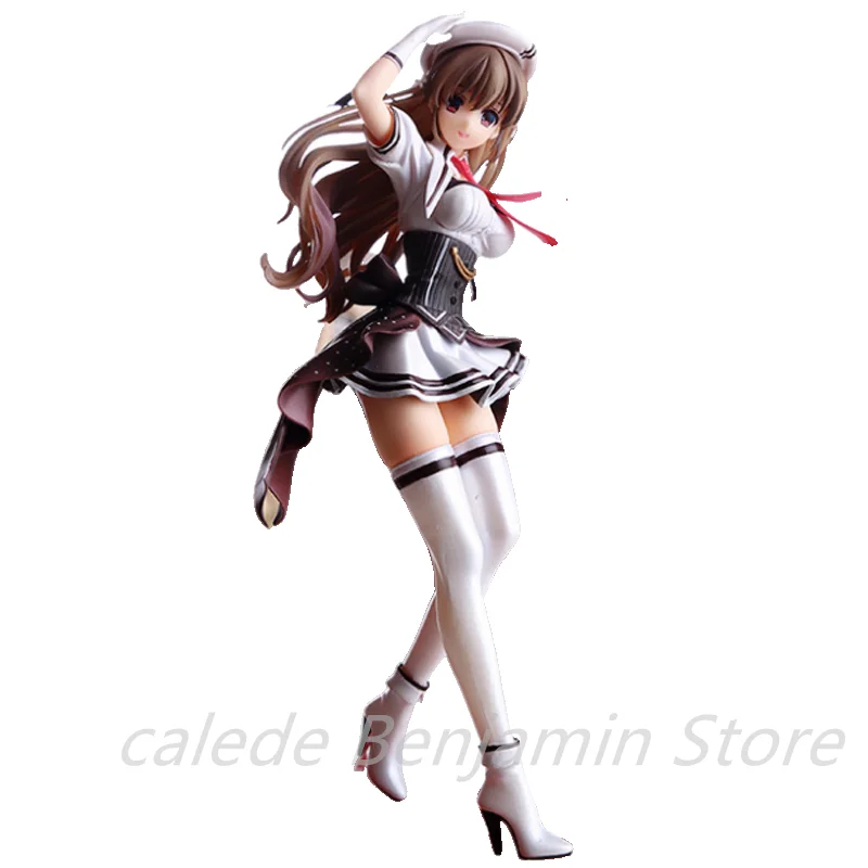 

Skytube Misaki Kurehito Japan Anime Action Figure Toys CHUNITHM Mishima Haruna 26cm PVC Sexy Girl Model Collectible Doll Gift